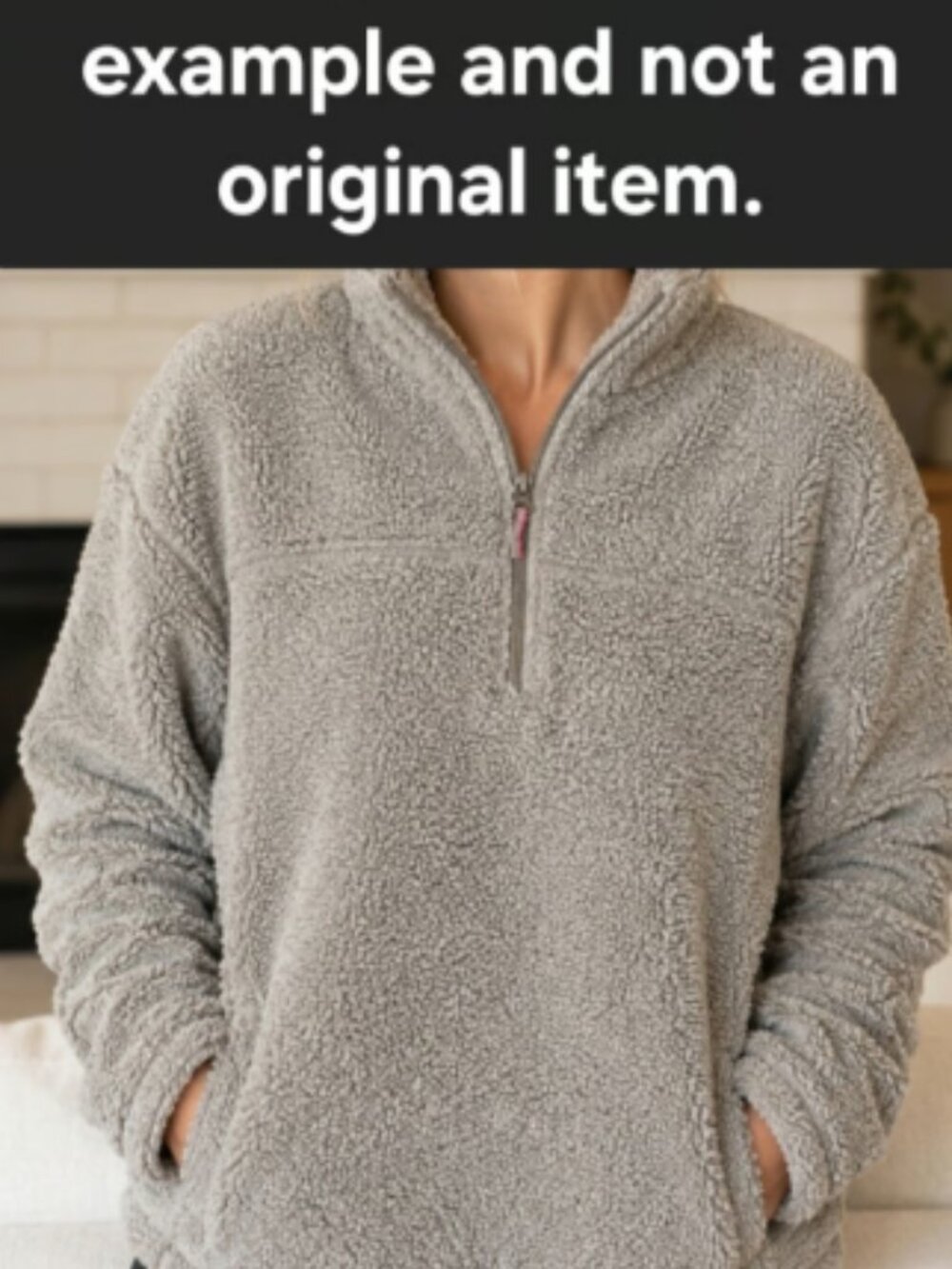 Alpine Sherpa 14-Zip Fleece Pullover Women's Large Excellent Pre-Owned Cond